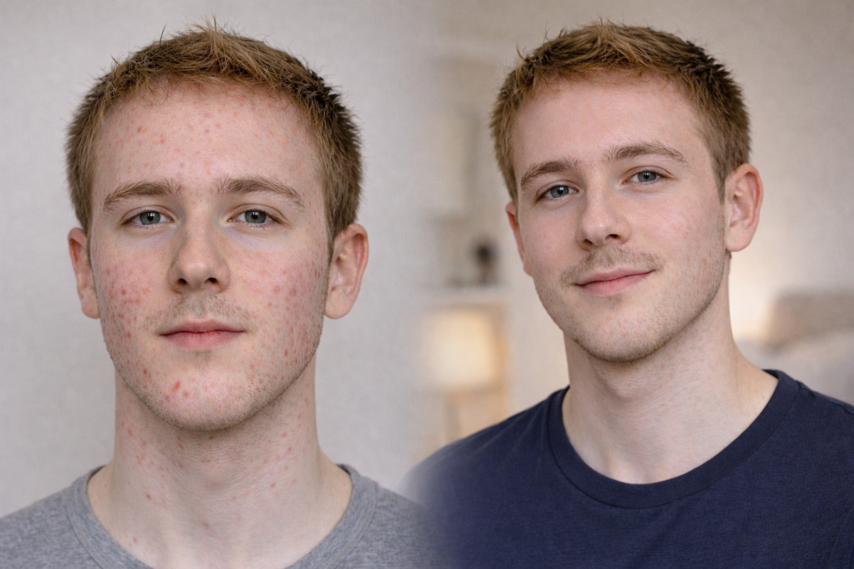 Customer transformation before and after